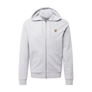 Lyle & Scott Tepláková bunda  zlatá žltá / svetlosivá / čierna