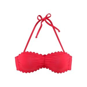 LASCANA Bikinový top  červená