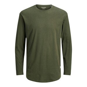 JACK & JONES Tričko 'Enoa'  olivová