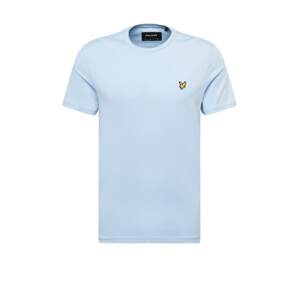 Lyle & Scott Tričko  svetlomodrá / zlatá žltá / čierna