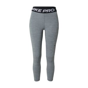 NIKE Športové nohavice  sivá / čierna / biela
