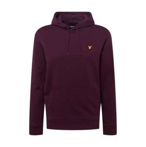Lyle & Scott Mikina  žltá / bordová / čierna