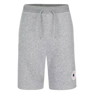 CONVERSE Nohavice  sivá / čerešňová / čierna / biela
