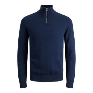 JACK & JONES Sveter 'JJEmil'  tmavomodrá
