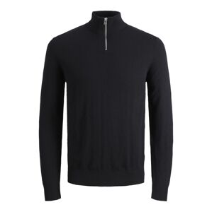 JACK & JONES Sveter 'JJEEmil'  čierna