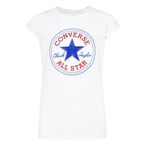 CONVERSE Tričko  modrá / červená / biela