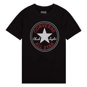 CONVERSE Tričko 'Chuck'  červená / čierna / biela