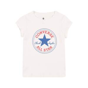CONVERSE Tričko  tmavomodrá / červená / biela