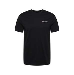 ARMANI EXCHANGE Tričko  čierna / biela