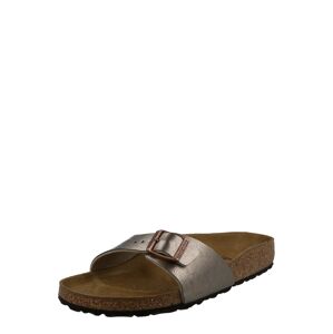 BIRKENSTOCK Šľapky 'Madrid'  tmavosivá
