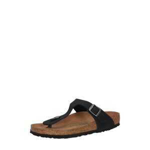 BIRKENSTOCK Žabky 'Gizeh'  čierna