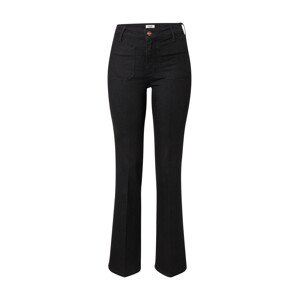 WRANGLER Džínsy 'FLARE'  čierny denim