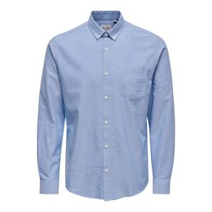 Only & Sons Košeľa 'Alvaro'  dymovo modrá