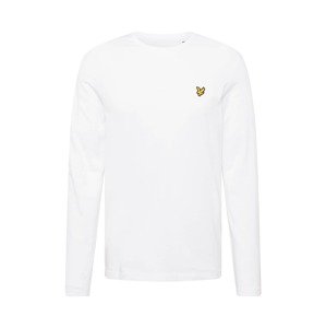 Lyle & Scott Tričko  žltá / čierna / biela