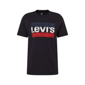 LEVI'S ® Tričko 'Sportswear Logo Graphic'  námornícka modrá / tmavočervená / čierna / biela
