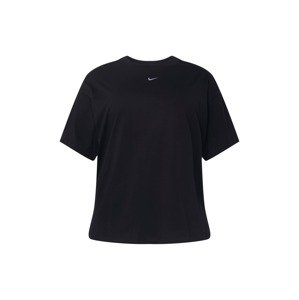 Nike Sportswear Funkčné tričko  čierna / biela
