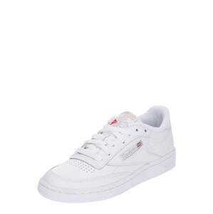 Reebok Nízke tenisky 'Club C 85'  sivá / červená / biela