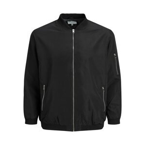 Jack & Jones Plus Prechodná bunda 'Rush'  čierna