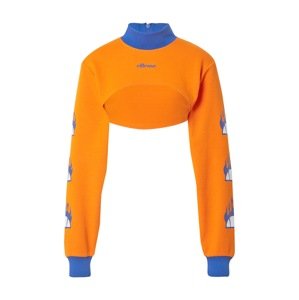 About You x Ellesse Tričko 'Pieta Long Sleeve Funnel Neck Top'  oranžová