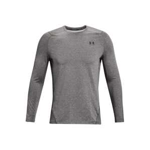 UNDER ARMOUR Funkčné tričko  sivá melírovaná / čierna