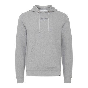 Casual Friday Mikina 'CF Sinius'  námornícka modrá / sivá melírovaná