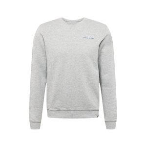 Casual Friday Mikina 'CF Severin'  námornícka modrá / svetlosivá
