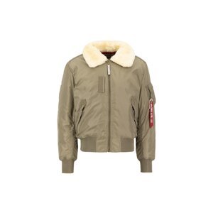 ALPHA INDUSTRIES Zimná bunda 'Injector III'  krémová / kaki