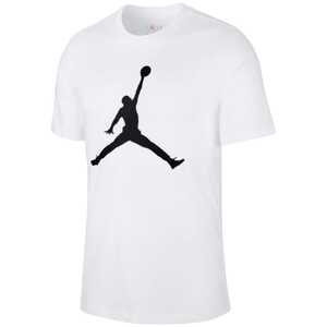 Jordan Funkčné tričko 'Jumpman'  čierna / biela