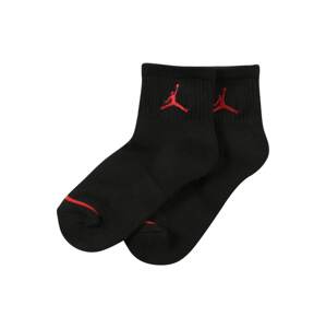 Jordan Ponožky  červená / čierna
