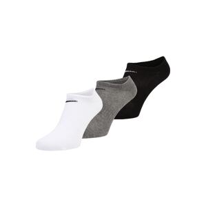 NIKE Športové ponožky  sivá / čierna / biela