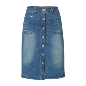 Cream Sukňa 'CR Lone'  modrá denim / svetlohnedá