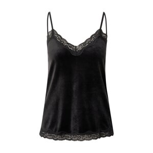 Hunkemöller Tričká na spanie  čierna