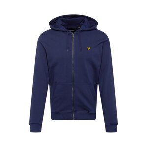 Lyle & Scott Tepláková bunda  námornícka modrá / žltá / čierna