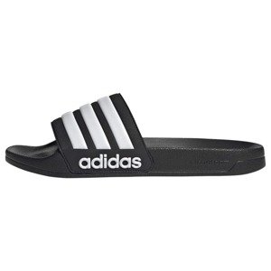 ADIDAS ORIGINALS Šľapky 'Adilette'  čierna / biela