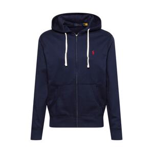 Polo Ralph Lauren Tepláková bunda  tmavomodrá / melónová