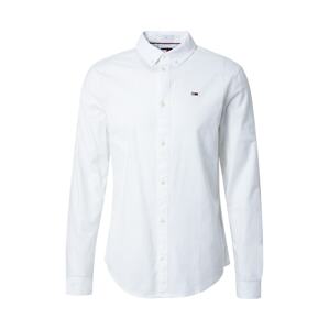 Tommy Jeans Košeľa  námornícka modrá / svetločervená / biela