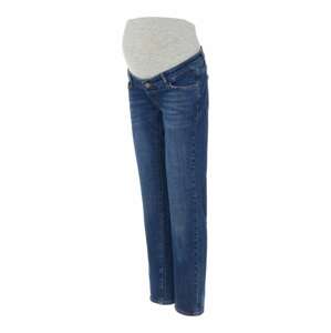 MAMALICIOUS Džínsy 'Dex'  modrá denim / sivá