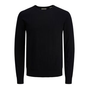 JACK & JONES Sveter 'JJEEmil'  čierna