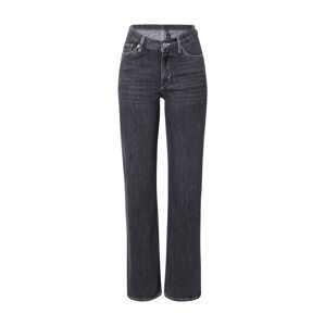 WEEKDAY Džínsy  čierny denim