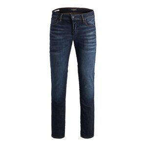 JACK & JONES Džínsy 'Clark'  tmavomodrá