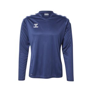 Hummel Funkčné tričko  tmavomodrá / biela
