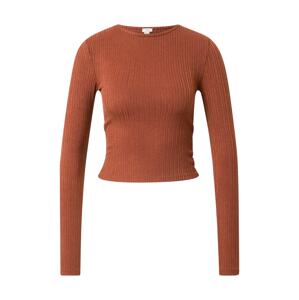 River Island Tričko  hnedá