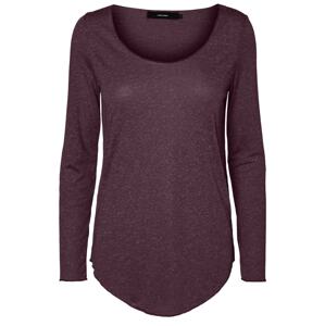 VERO MODA Tričko  bordová