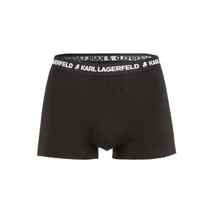 Karl Lagerfeld Boxerky  čierna / biela