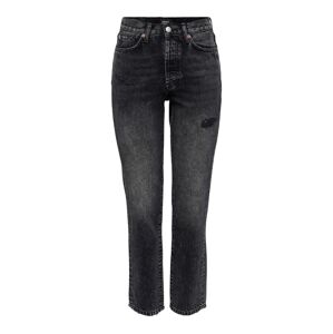 ONLY Džínsy  čierny denim