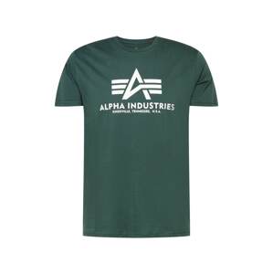 ALPHA INDUSTRIES Tričko  jedľová