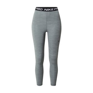 NIKE Športové nohavice  sivá / čierna / biela
