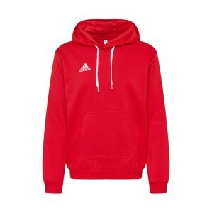 ADIDAS PERFORMANCE Športová mikina 'Entrada 22'  červená / biela