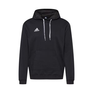 ADIDAS PERFORMANCE Športová mikina 'Entrada 22'  čierna / biela