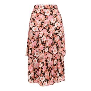 Dorothy Perkins Petite Sukňa  ružová / púdrová / čierna